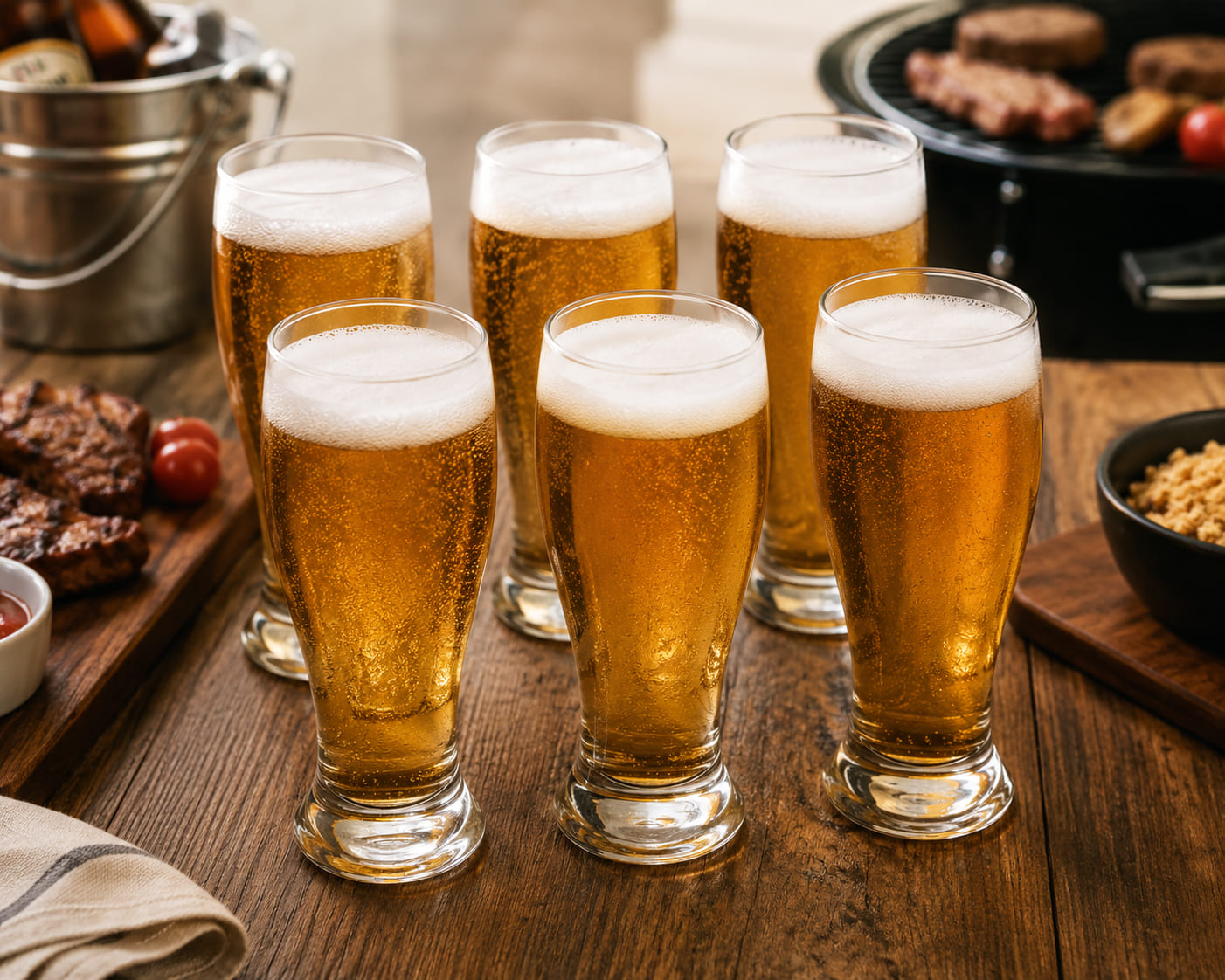 Jogo de Copo de Cerveja Tropical